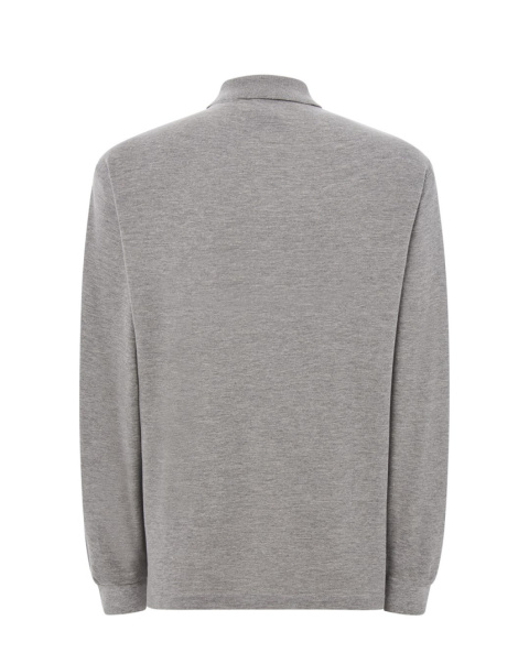 JHK PORA 210 LS POLO REGULAR MAN LS Grey Melange JHK PORA 210 LS POLO REGULAR MAN LS Grey Melange