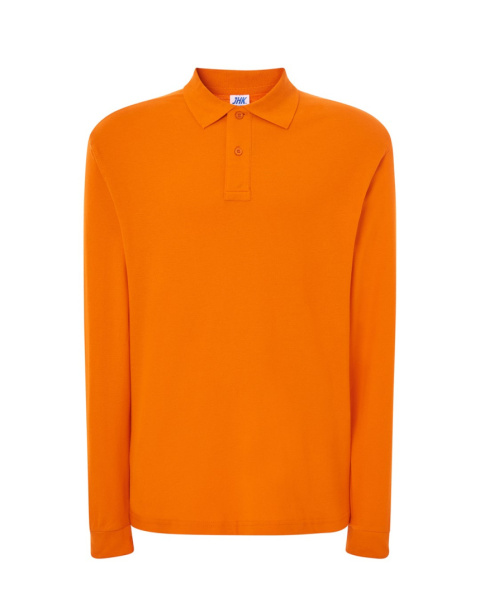 JHK PORA 210 LS POLO REGULAR MAN LS Pomarańczowy JHK PORA 210 LS POLO REGULAR MAN LS Pomarańczowy