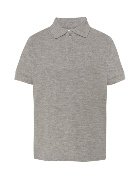 Polo JHK PKID 210 Grey Melange Polo JHK PKID 210 Grey Melange