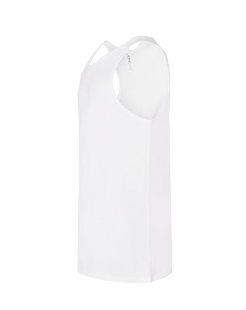 T-shirt JHK TSUA STRP URBAN STRAP White T-shirt JHK TSUA STRP URBAN STRAP White