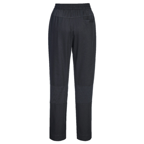C076 - Spodnie szefa kuchni Cotton Mesh Air Czarny C076 - Spodnie szefa kuchni Cotton Mesh Air Czarny