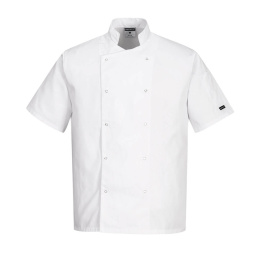 C733 - Bluza szefa kuchni Cumbria Czarna