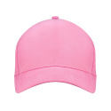 JHK Czapka 5 panelowa bawełna metalowe zapięcie Pink JHK Czapka 5 panelowa bawełna metalowe zapięcie Pink