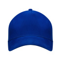 JHK Czapka 5 panelowa bawełna metalowe zapięcie Royal Blue JHK Czapka 5 panelowa bawełna metalowe zapięcie Royal Blue