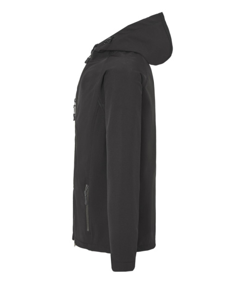 JHK SOFTSHELL HOOD JACKET Black JHK SOFTSHELL HOOD JACKET Black