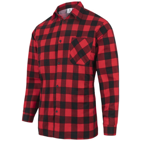 JHK KOSZULA FLANELOWA CZERWONA XS JHK KOSZULA FLANELOWA CZERWONA XS