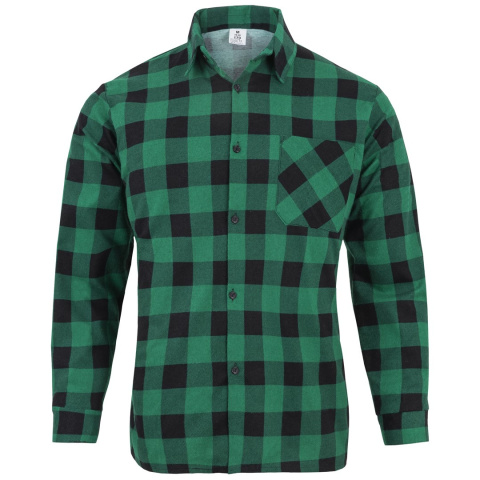 JHK KOSZULA FLANELOWA ZIELONA XS JHK KOSZULA FLANELOWA ZIELONA XS