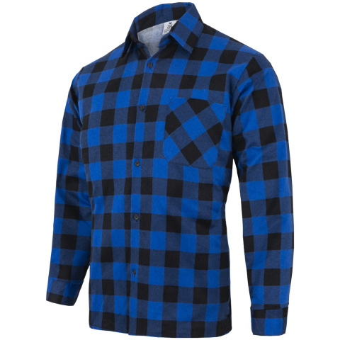 JHK KOSZULA FLANELOWA NIEBIESKA XS JHK KOSZULA FLANELOWA NIEBIESKA XS