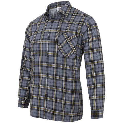 JHK KOSZULA FLANELOWA SZARA S JHK KOSZULA FLANELOWA SZARA S