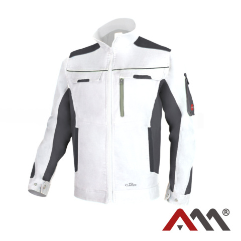 CLASSIC STRETCH SLIM WHITE-GREY KURTKA KAT. I