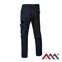 CLASSIC STRETCH SLIM NAVY BLUE SPODNIE KAT. I