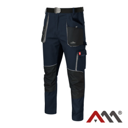 CLASSIC STRETCH SLIM NAVY BLUE SPODNIE KAT. I