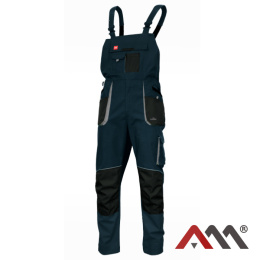 CLASSIC STRETCH SLIM NAVY BLUE SPODNIE OGRODNICZKI KAT. I