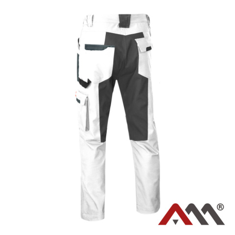 CLASSIC STRETCH SLIM WHITE-GRAY SPODNIE KAT. I