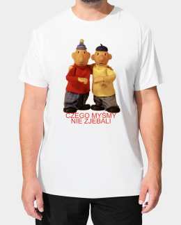 HIT T-SHIRT JHK TSRA 170 Czego myśmy nie zjebali z czerwonym napisem