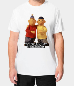 HIT T-SHIRT JHK TSRA 170 Czego myśmy nie zjebali z białym napisem