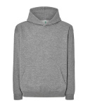 Bluza z kapturem JHK KANGOROO OVERSIZE 320 Grey Melange