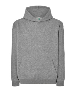 Bluza z kapturem JHK KANGOROO OVERSIZE 320 Grey Melange