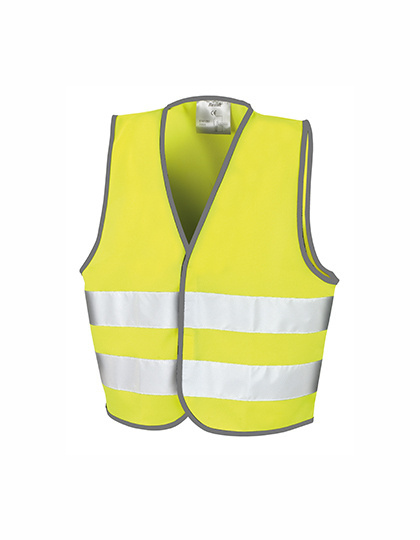 Junior Safety Vest Yellow fluo Junior Safety Vest Yellow fluo