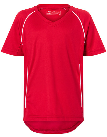 Junior Team Shirt Czerwony/Biały Junior Team Shirt Czerwony/Biały