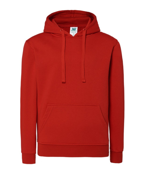 Bluza z kapturem SWUL KNG KANGAROO SWEATSHIRT LADY JHK Czerwona