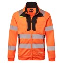 Bluza ostrzegawcza DX4 ze stójką zapinana na zamek Bluza ostrzegawcza DX4 ze stójką zapinana na zamek
