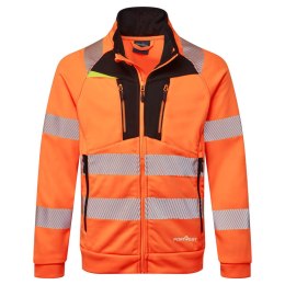 Bluza ostrzegawcza DX4 ze stójką zapinana na zamek