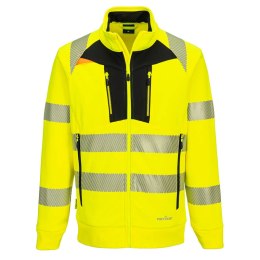 Bluza ostrzegawcza DX4 ze stójką zapinana na zamek