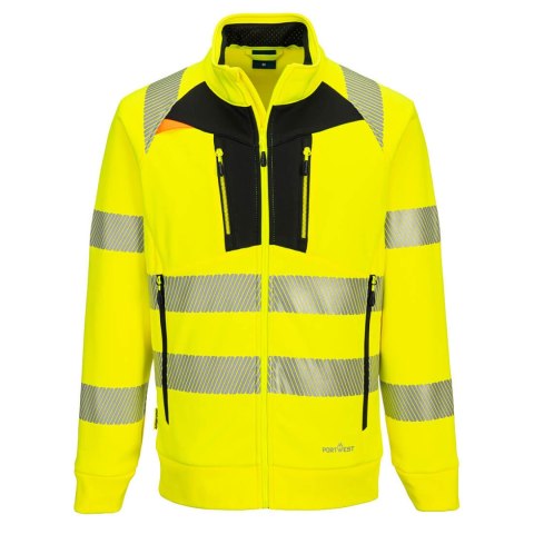 Bluza ostrzegawcza DX4 ze stójką zapinana na zamek Bluza ostrzegawcza DX4 ze stójką zapinana na zamek