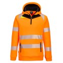 Bluza ostrzegawcza z kapturem DX4 i zamkiem 1/4 Bluza ostrzegawcza z kapturem DX4 i zamkiem 1/4