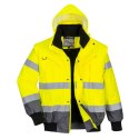 Kontrastowa kurtka ostrzegawcza Bomber 3 w 1 Kontrastowa kurtka ostrzegawcza Bomber 3 w 1