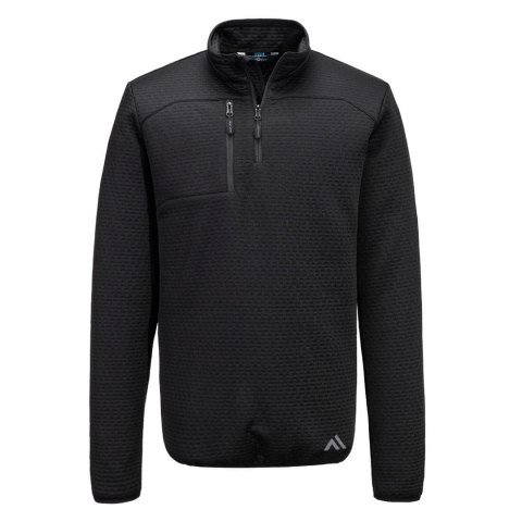 Bluza teksturowana KX3 z zamkiem 1/4 Bluza teksturowana KX3 z zamkiem 1/4