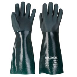 Rękawica pokryta podwójną warstwą PCV 45 cm